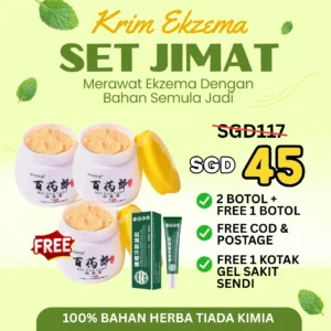 KRIM EKZEMA - SET JIMAT (3 BOTOL)